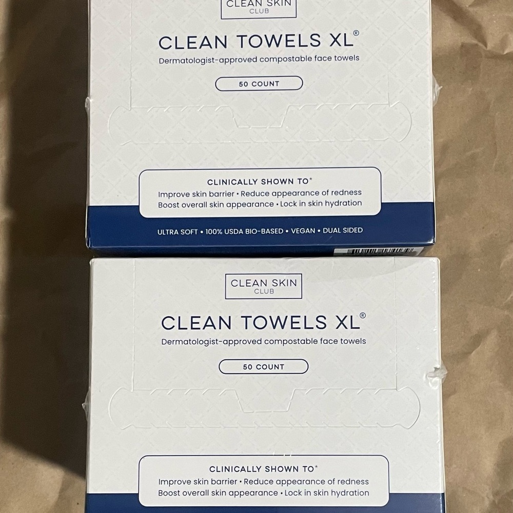 Clean Towels XL - White